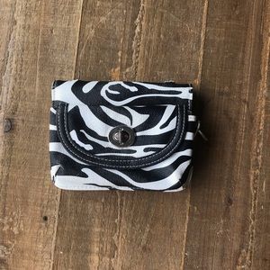 Zebra print wallet